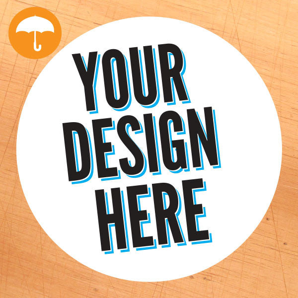 Circle Stickers - Indoor/Splash Resistant