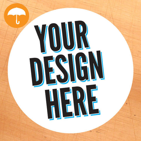 Circle Stickers - Indoor/Splash Resistant